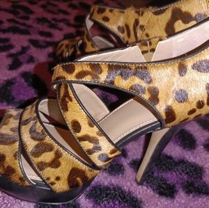 Vince Camuto Leopard Stilettos